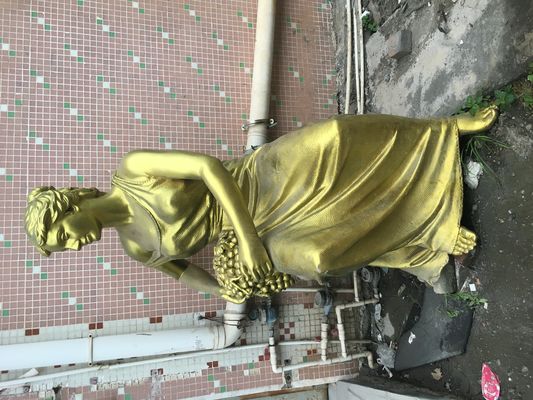 Outdoor Garden Landscape Sculpture , Cast Copper European Roman Portrait Sculpture