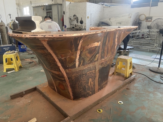 OEM Copper Art Sculpture Interior furniture โรงแรมรับแขก